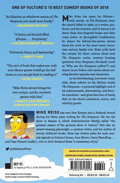 Produktbild: Springfield Confidential