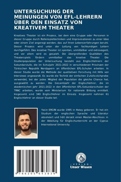Produktbild: Untersuchung der Meinungen von Efl-Lehrern &uuml;ber den Einsatz von Kreativem Theater