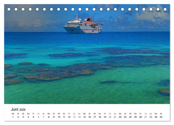 Produktbild: Expeditions-Kreuzfahrten MS BREMEN und MS HANSEATIC (Tischkalender 2026 DIN A5 quer), CALVENDO Monatskalender