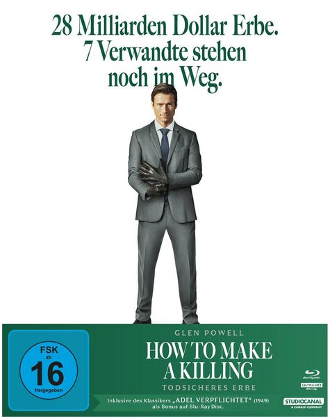 Produktbild: How to Make a Killing - Todsicheres Erbe (Mediabook, 4K-UHD+2 Blu-rays)