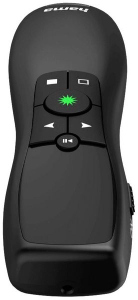 Produktbild: Hama Greenlight-Pointer, 4in1 Funk Funk Presenter inkl. Laserpointer, integriertes Display