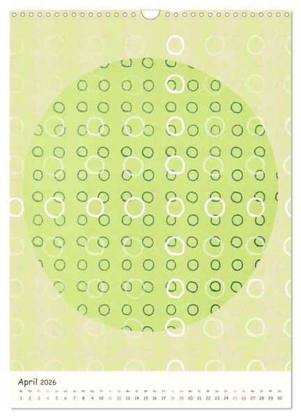 Produktbild: Punkt Punkt Punkt (Wandkalender 2026 DIN A3 hoch), CALVENDO Monatskalender