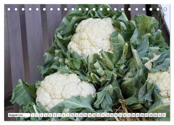 Produktbild: Frisches Obst und Gem&uuml;se (Tischkalender 2026 DIN A5 quer), CALVENDO Monatskalender