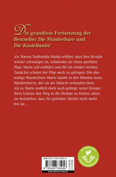 Produktbild: Das Verm&auml;chtnis der Wanderhure (Band 3)