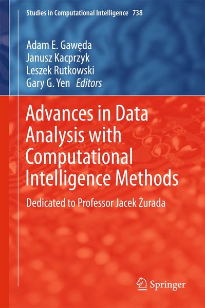 Produktbild: Advances in Data Analysis with Computational Intelligence Methods