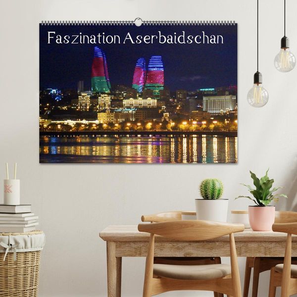 Produktbild: Faszination Aserbaidschan (Wandkalender 2026 DIN A2 quer), CALVENDO Monatskalender