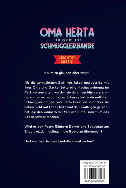 Produktbild: Oma Herta und die Schmugglerbande - Leichter lesen