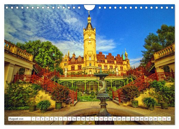 Produktbild: Mein buntes Mecklenburg (Wandkalender 2026 DIN A4 quer), CALVENDO Monatskalender