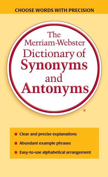 Produktbild: The Merriam-Webster Dictionary of Synonyms and Antonyms