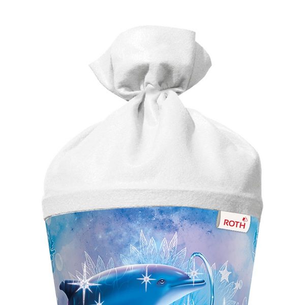 Produktbild: Motivschult&uuml;te 70cm, Delfine, Effekt