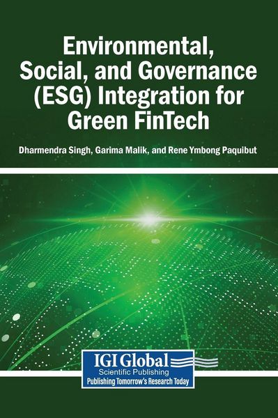 Produktbild: Environmental, Social, and Governance (ESG) Integration for Green FinTech