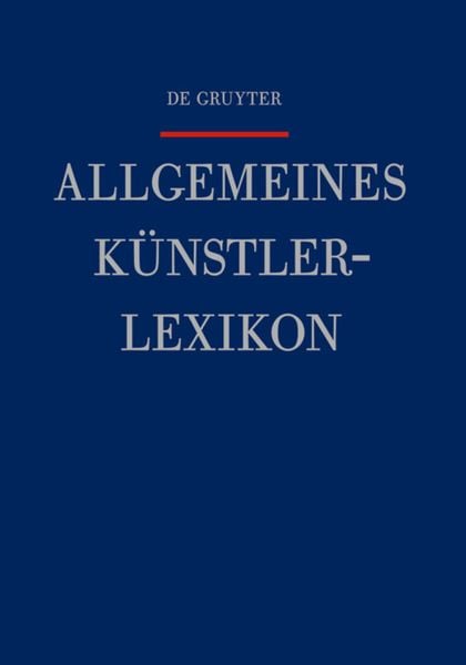 Produktbild: Allgemeines K&uuml;nstlerlexikon (AKL) / Mejchar - Minguzzi