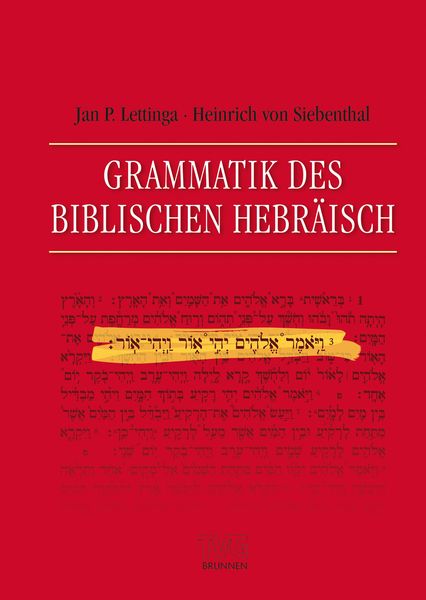 Produktbild: Grammatik des Biblischen Hebr&auml;isch