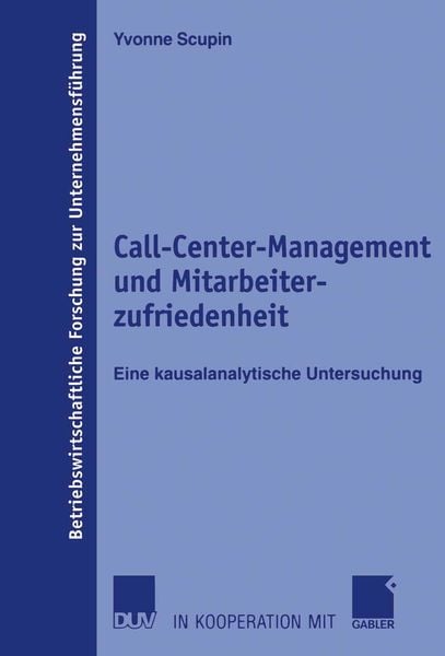 Produktbild: Call-Center-Management und Mitarbeiterzufriedenheit