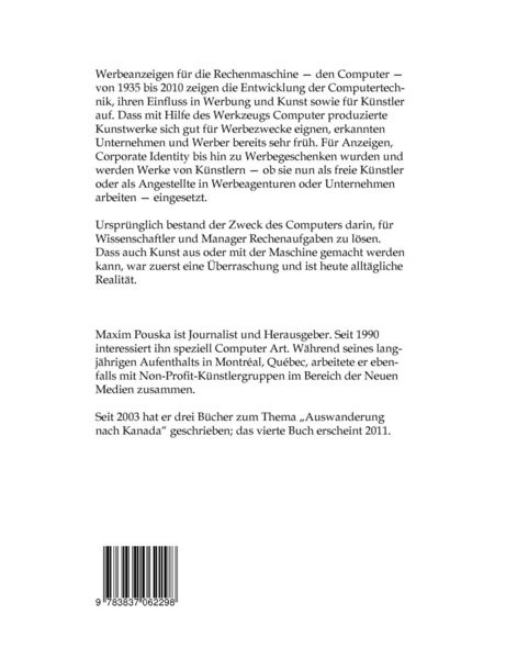 Produktbild: Computer - Werbung 1935-2010