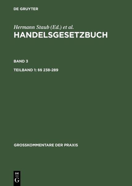 Produktbild: Tlbd 1: &sect;&sect; 238-289. Tlbd 2: &sect;&sect; 290-342a
