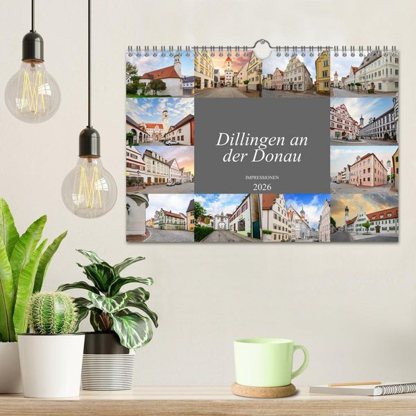 Produktbild: Dillingen an der Donau Impressionen (Wandkalender 2026 DIN A4 quer), CALVENDO Monatskalender