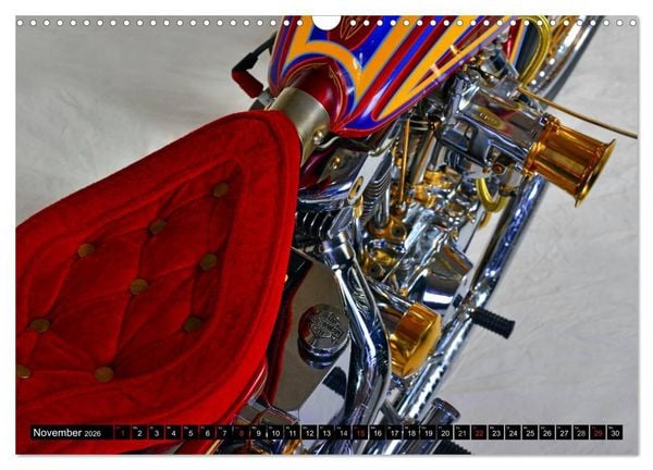 Produktbild: Harley Classic Chopper (Wandkalender 2026 DIN A3 quer), CALVENDO Monatskalender