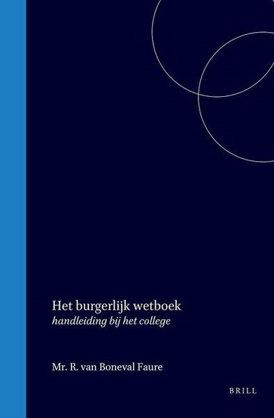 Produktbild: Het Burgerlijk Wetboek
