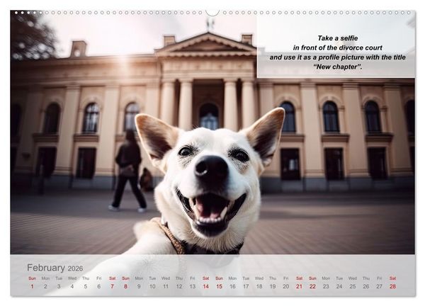 Produktbild: Positive new start after divorce (Wall Calendar 2026 DIN A2 landscape), CALVENDO 12 Month Wall Calendar