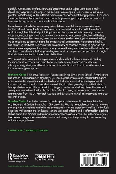 Produktbild: Biophilic Connections and Environmental Encounters in the Urban Age