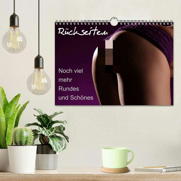 Produktbild: R&uuml;ckseiten - Noch viel mehr Rundes und Sch&ouml;nes (Wandkalender 2026 DIN A4 quer), CALVENDO Monatskalender