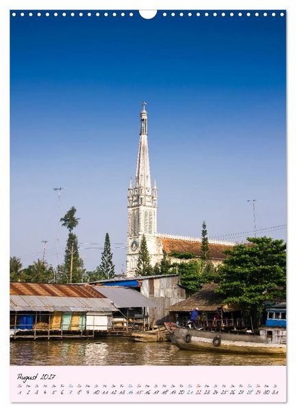 Produktbild: Vietnam - Natur,Tempel, Tropen, und urbaner Glanz (Wandkalender 2027 DIN A3 hoch), CALVENDO Monatskalender