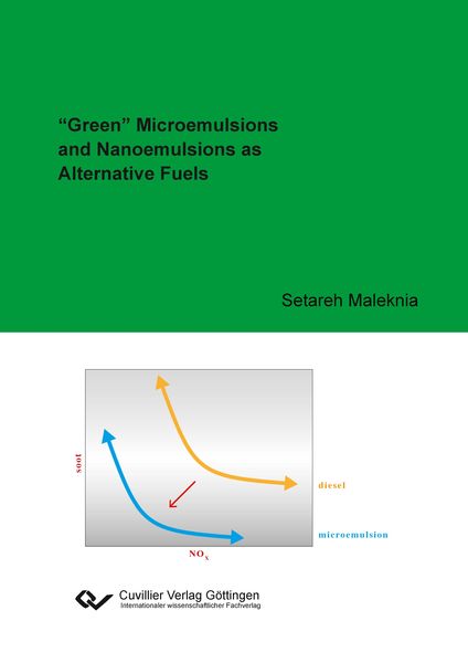 Produktbild: &ldquo;Green&rdquo; Microemulsions and Nanoemulsions as Alternative Fuels