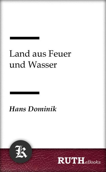 Produktbild: Land aus Feuer und Wasser