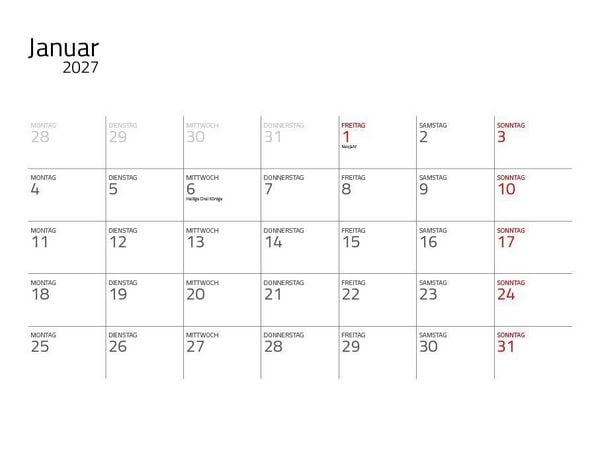 Produktbild: Katzen 2027 Eintragkalender
