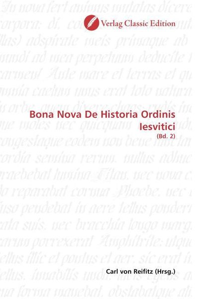 Produktbild: Bona Nova De Historia Ordinis Iesvitici