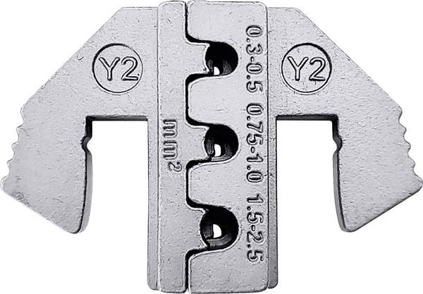 Produktbild: TOOLCRAFT TO-9625881 Crimpeinsatz Yazaki YES/YESC 2.8 versiegelter Kontakt Terminal 0.3 bis 2.5 mm&sup2; Passend f&uuml;r Marke (Zangen) TOOLCRAFT