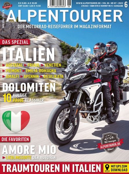 Produktbild: Alpentourer Spezial Italien