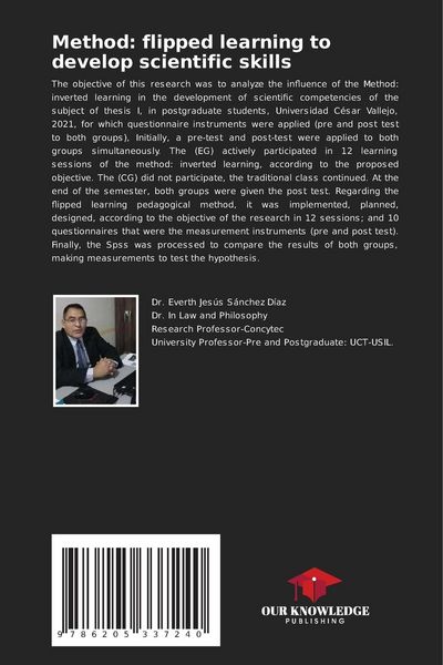 Produktbild: Method: flipped learning to develop scientific skills