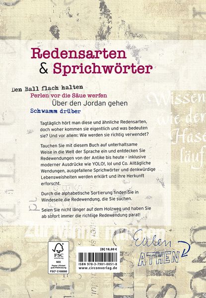 Produktbild: Redensarten & Sprichw&ouml;rter