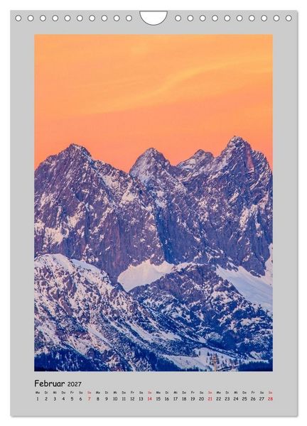 Produktbild: Der Hohe Dachstein (Wandkalender 2027 DIN A4 hoch), CALVENDO Monatskalender