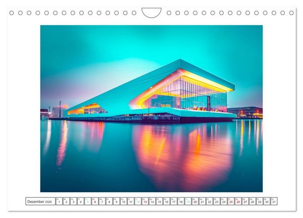 Produktbild: Moderne Architektur (Wandkalender 2026 DIN A4 quer), CALVENDO Monatskalender