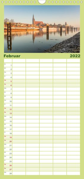 Produktbild: Familienplaner Sachsen-Anhalt - Meine vielf&auml;ltige Heimat (Wandkalender 2022 , 21 cm x 45 cm, hoch)