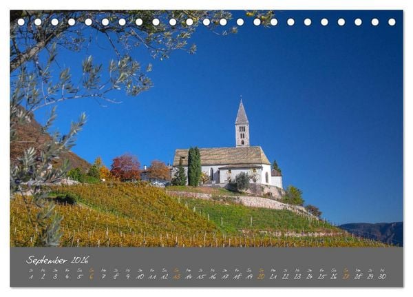 Produktbild: Romantisches S&uuml;dtirol (Tischkalender 2026 DIN A5 quer), CALVENDO Monatskalender
