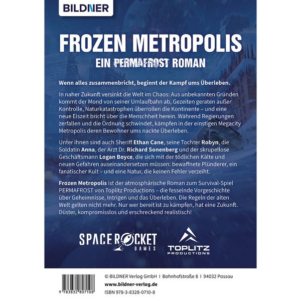 Produktbild: Frozen Metropolis - Ein Permafrost Roman