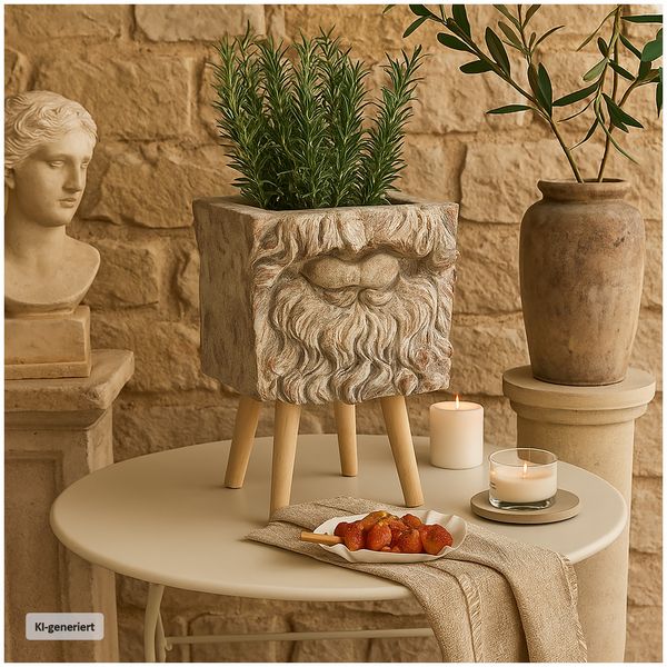 Produktbild: HTI-Living Pflanzgef&auml;&szlig; Apollon Blumenk&uuml;bel Mund Pflanzgef&auml;&szlig; Apollon Blumenk&uuml;bel Mund