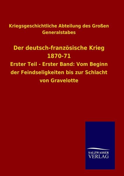 Produktbild: Der deutsch-franz&ouml;sische Krieg 1870-71