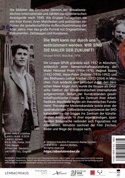 Produktbild: Gruppe SPUR - Die Maler der Zukunft!