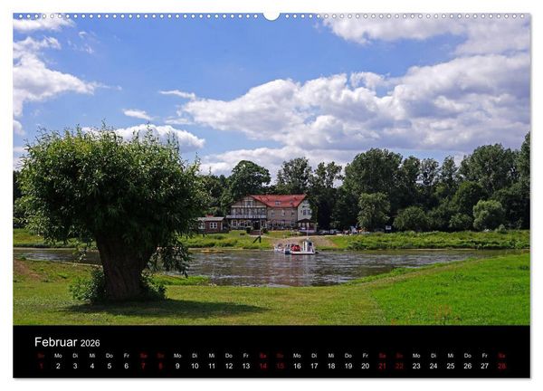 Produktbild: Elberadweg Coswig (Anhalt) (hochwertiger Premium Wandkalender 2026 DIN A2 quer), Kunstdruck in Hochglanz