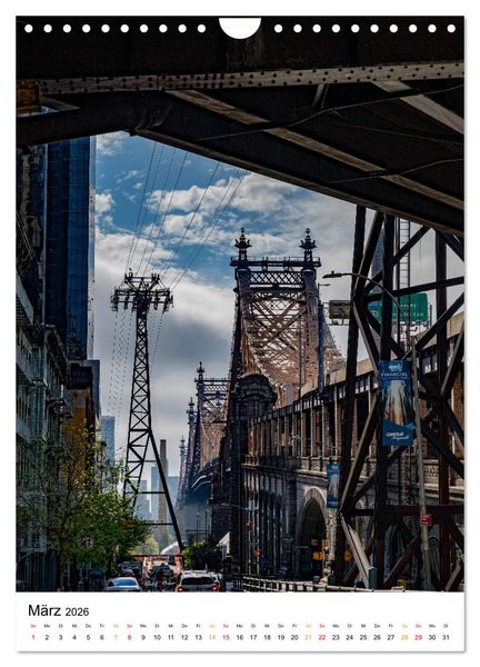 Produktbild: New York, Facetten einer Stadt (Wandkalender 2026 DIN A4 hoch), CALVENDO Monatskalender