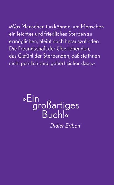 Produktbild: &Uuml;ber die Einsamkeit der Sterbenden in unseren Tagen