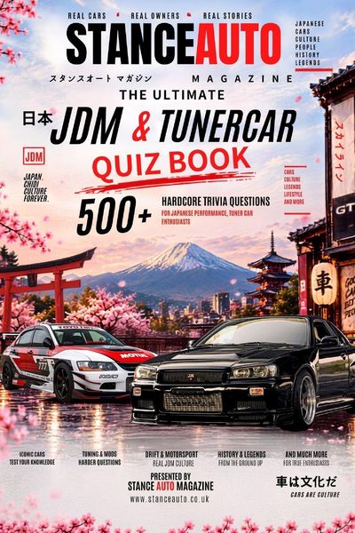 Produktbild: The Ultimate JDM & Tuner Car Quiz Book