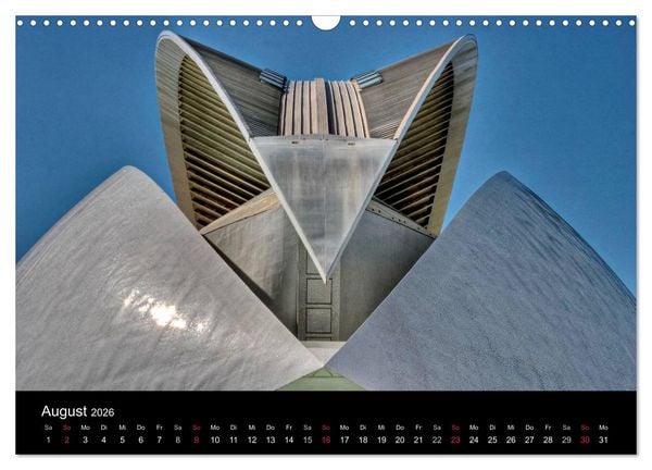 Produktbild: Moderne Architektur in Valencia (Wandkalender 2026 DIN A3 quer), CALVENDO Monatskalender