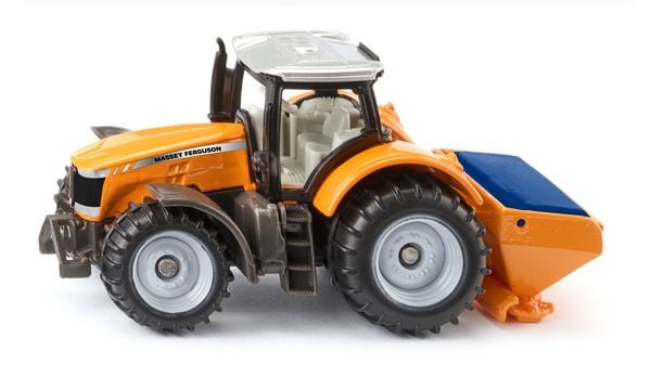 siku Massey Ferguson mit Salzstreuer und Anhängerkupplung