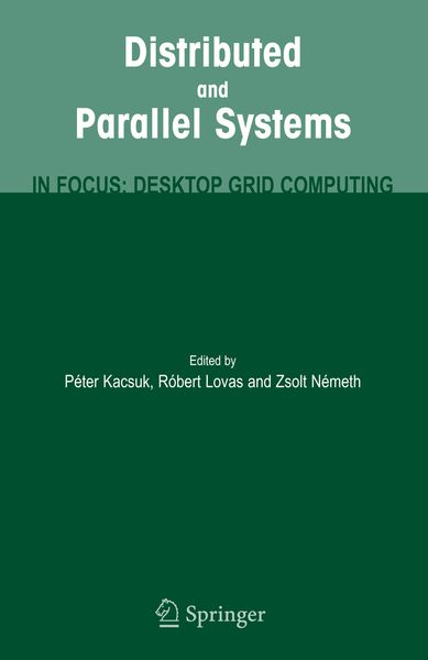 Produktbild: Distributed and Parallel Systems